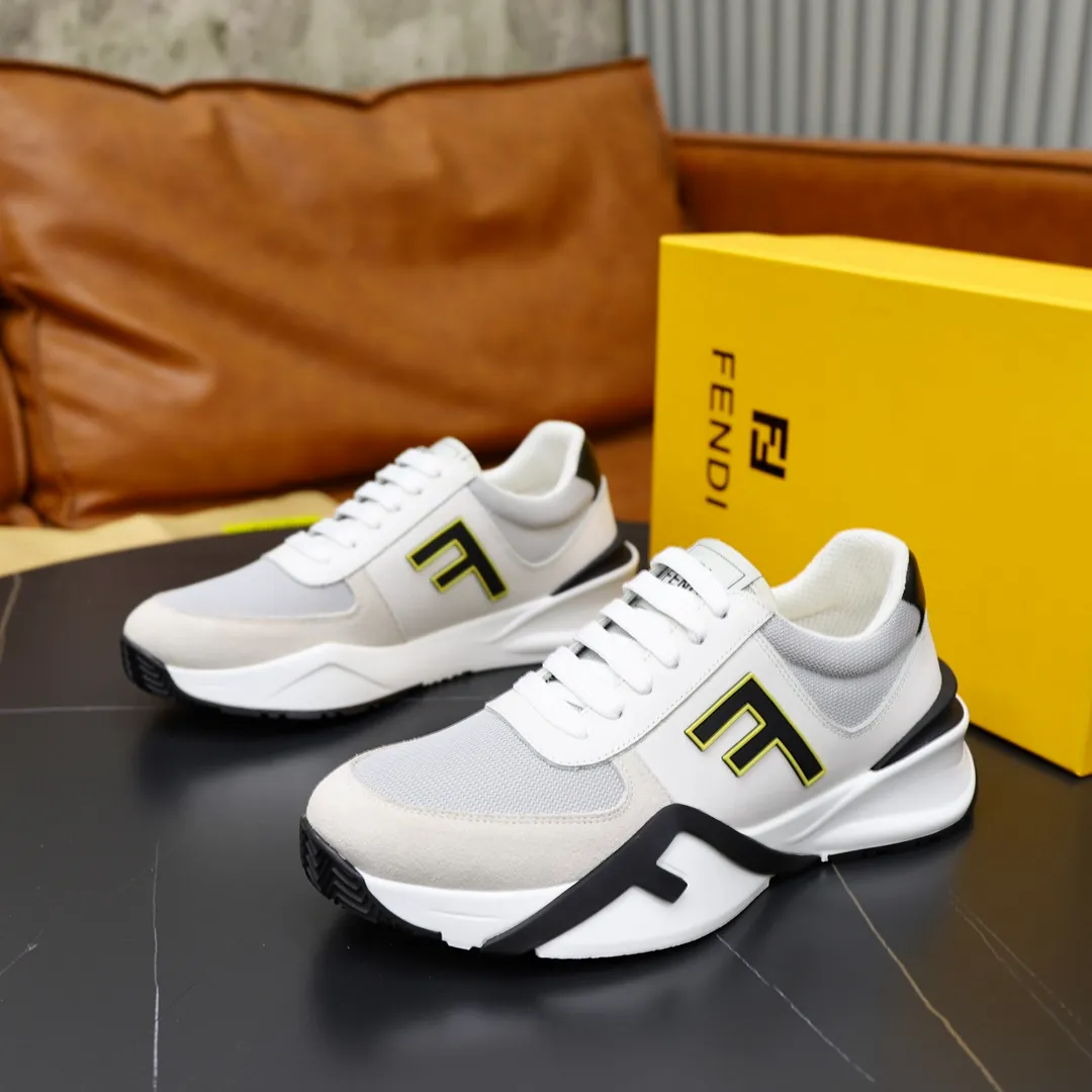 Men's men's shoes 290🔥Brand: FENDI Size: 38-44 (45, 46 customized) Grade: Original quality High version Material: Imported cowhide ➕ High-quality and comfortable lining Original lightweight non-slip outsole Style category: Travel Fashion casual shoes Versatile trend